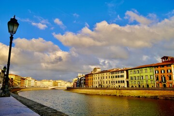 Obraz premium Wunderschöne Aufnahme in Pisa Toskana Italien 
