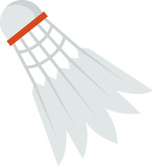 Badminton Shuttlecock Sports icon. Vector illustration