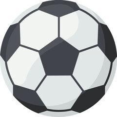 Soccer classic ball Sports icon. Vector illustration