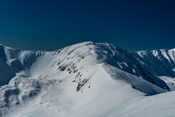 Kotliska hill in winter Low Tatras  in Slovakia © honza28683