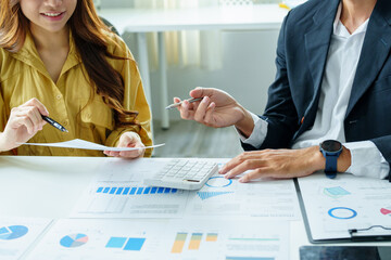 Portrait of a female business owner and partner company meeting to collaborate to invest in...