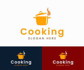 Cooking logo design vector template