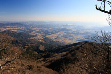 筑波山からの景色