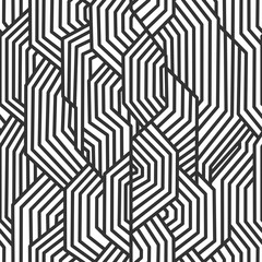 Seamless circuit board pattern with lines.
