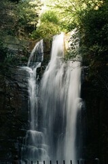 Fototapeta na wymiar waterfall in tbilisi