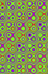 Mediterranean style wrapping paper design