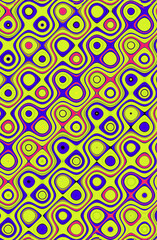 Obraz premium Little feet wrapping paper design