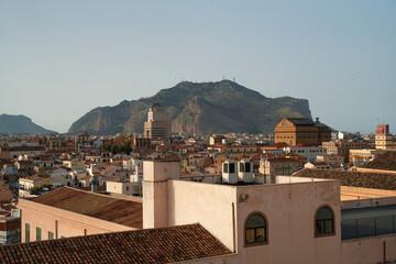 Palermo cityscape from above
