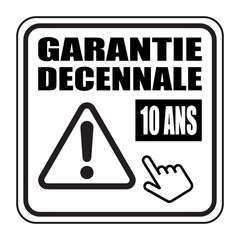 Logo garantie décennale.