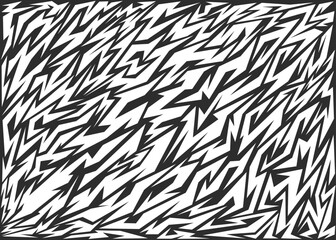 Abstract background with seamless sharp, zigzag and arrow pattern
