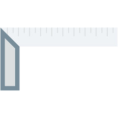 Ruler Vector Icon 