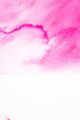 Background of watercolour paint splashed around in an abstract style