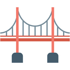 Bridge Vector Icon 