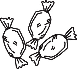 halloween hand drawn illustration