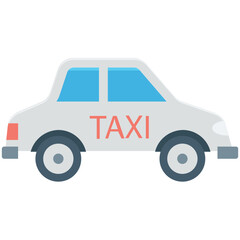 Taxi Vector Icon 