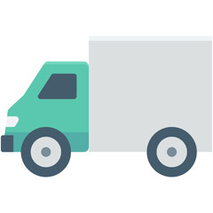 Delivery Van Vector Icon