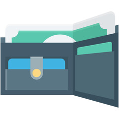 Wallet Vector Icon