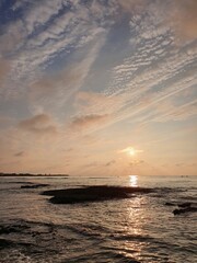 Fototapeta premium sunset in the sea