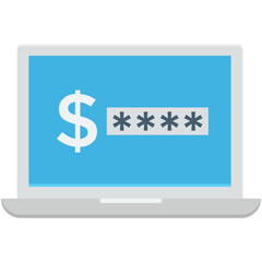 Online Banking Vector Icon