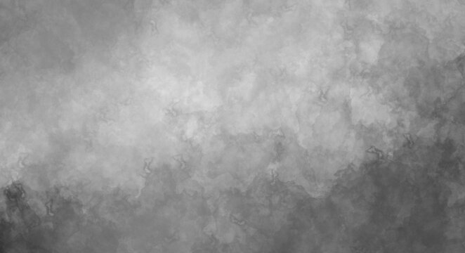 Abstract light gray textured background black and white grunge overlay texture with grey colors and watercolor pattern grayscale backdrop