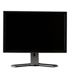 lcd monitor isolated 