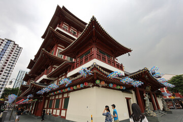 Obraz premium 新加坡佛牙寺龍牙院