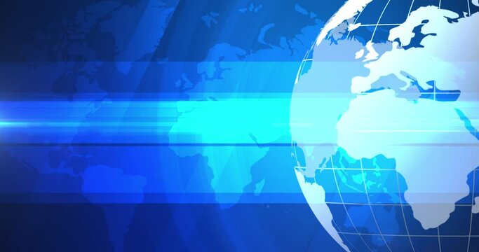 Abstract background world map, Cyber futuristic technology concept with copy space, 2D Geometry basic shape overlay Technology background 