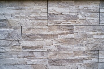 outdoor stone mosaic tile texture in liguria during summer 2022