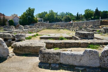 Ruins Athens Greece 2022 July
