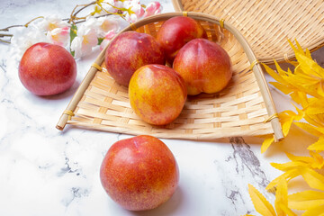 Sweet and sour fruit plum