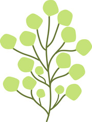 leaf flat illustration