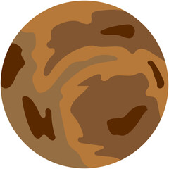 space flat illustration