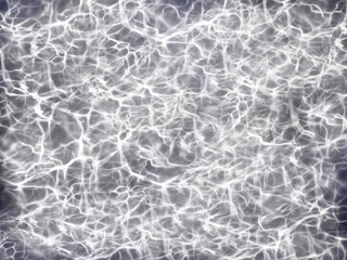 White texture water on black background. Modern futuristic background. Perfect for card, banner, template, decoration, print, cover, web, element design. 