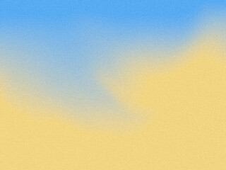 Ukrainian flag. Support Ukraine concept. Grainy gradient texture. Abstract gradation background. Blue and yellow soft colors.