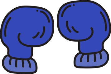 sport material hand drawn icon