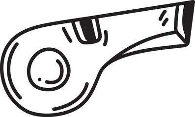 Fototapeta premium sport material hand drawn icon