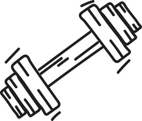 sport material hand drawn icon