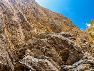 rock in the mountains