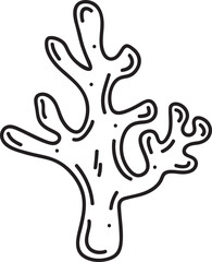 sea animal drawn icon