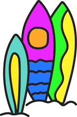 sea animal drawn icon