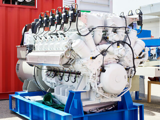Power gas engine industrial
