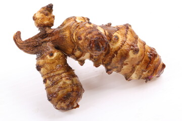 galangal on white background