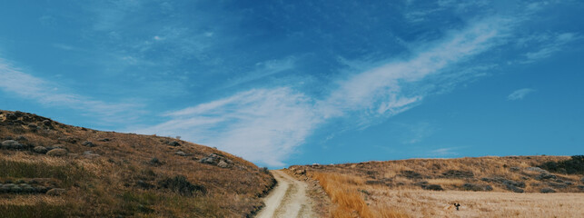 landscape with mountains