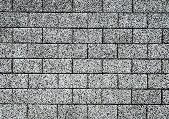 Brick wall of gray background texture.