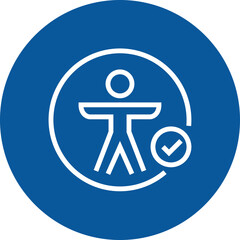 Accessibility Inclusion Outline Icon