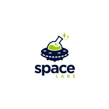 Space Labs Vector Logo Template