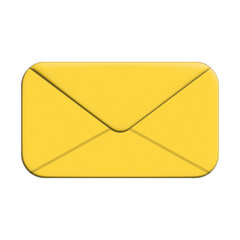 yellow mail icon