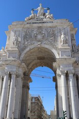 Obraz premium arch of Lisbon in Portugal 