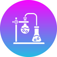 Apparatus Gradient Circle Glyph Inverted Icon