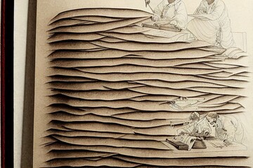 Bookbinders ,Hand Drawn V2 High quality 2d illustration